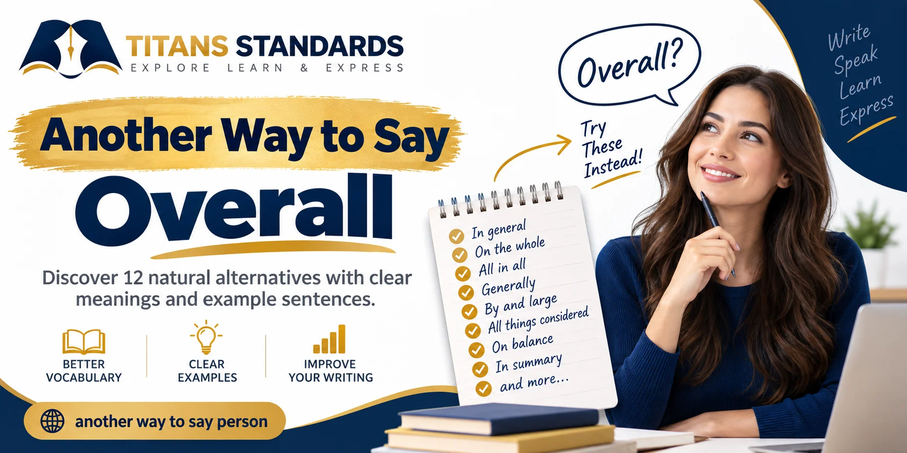 Another Way to Say Overall