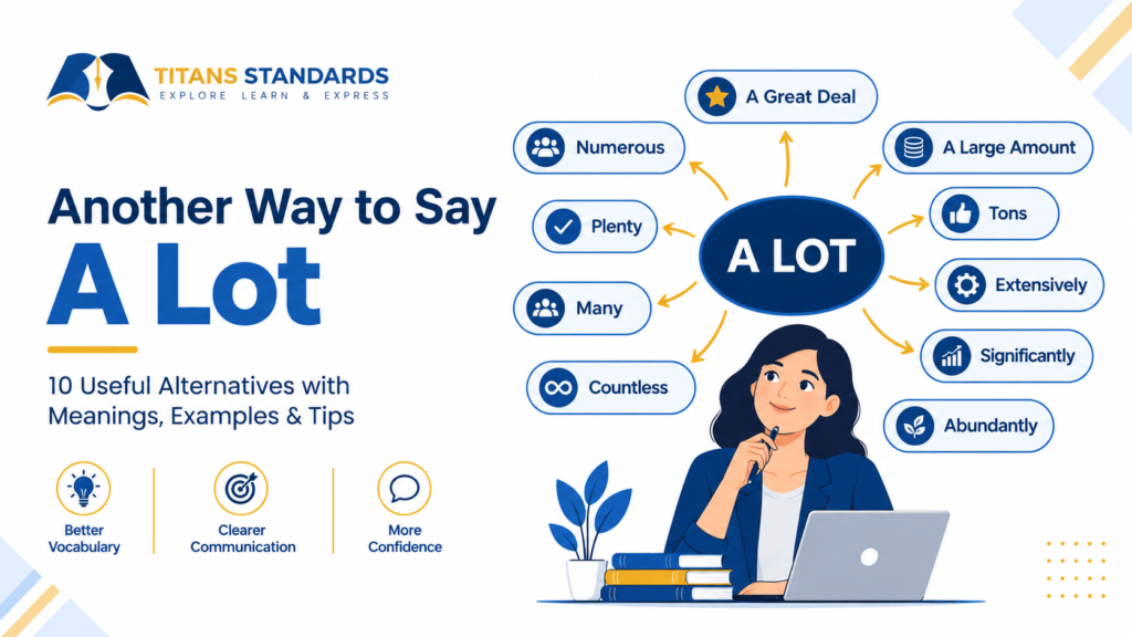 Another Way to Say a Lot: 10 Better Alternatives